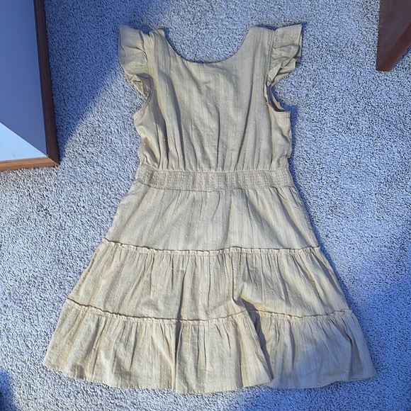 MINI YELLOW DRESS Bought from dry goods, barley worn - Picture 2 of 3